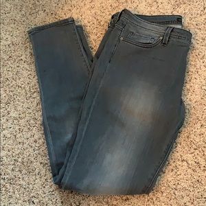 Genetic Denim Gray Skinny Jeans Size 31